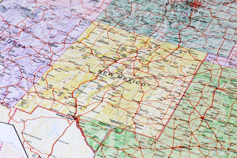 New-Mexico-Map